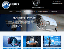 Tablet Screenshot of inditsecure.com